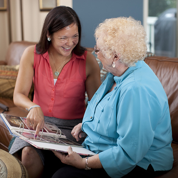 Touching Hearts at Home senior care franchise representative
